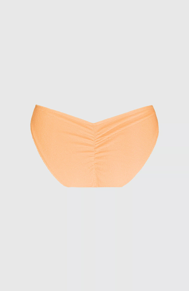 Panty Tulum Bikini Naranja Plisada Vibra Bonita