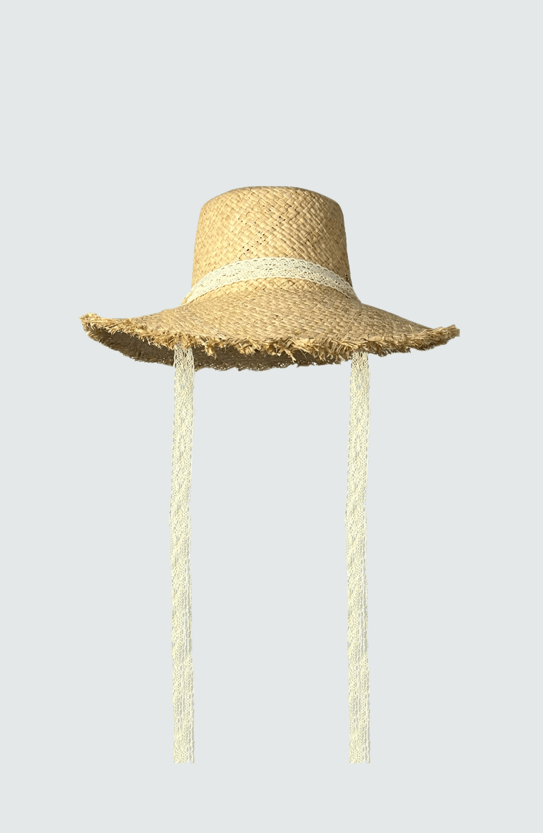 Sombrero Beige Listón