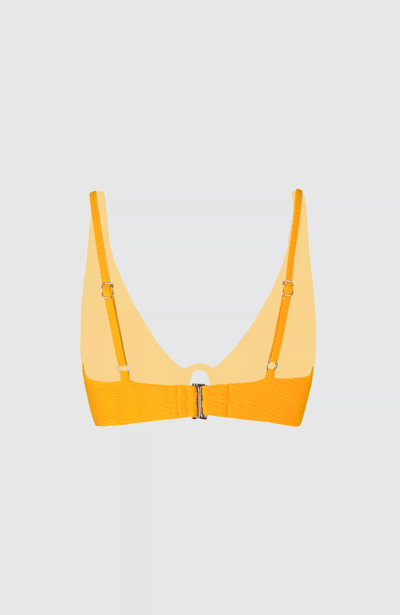 Top Bikini ESSENTIALS Naranja Argolla Decorativa Alma Viajera